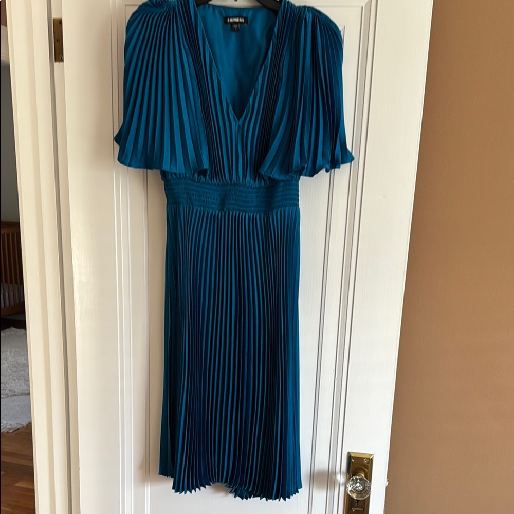 Express Mykonos Pleated Dress View 2